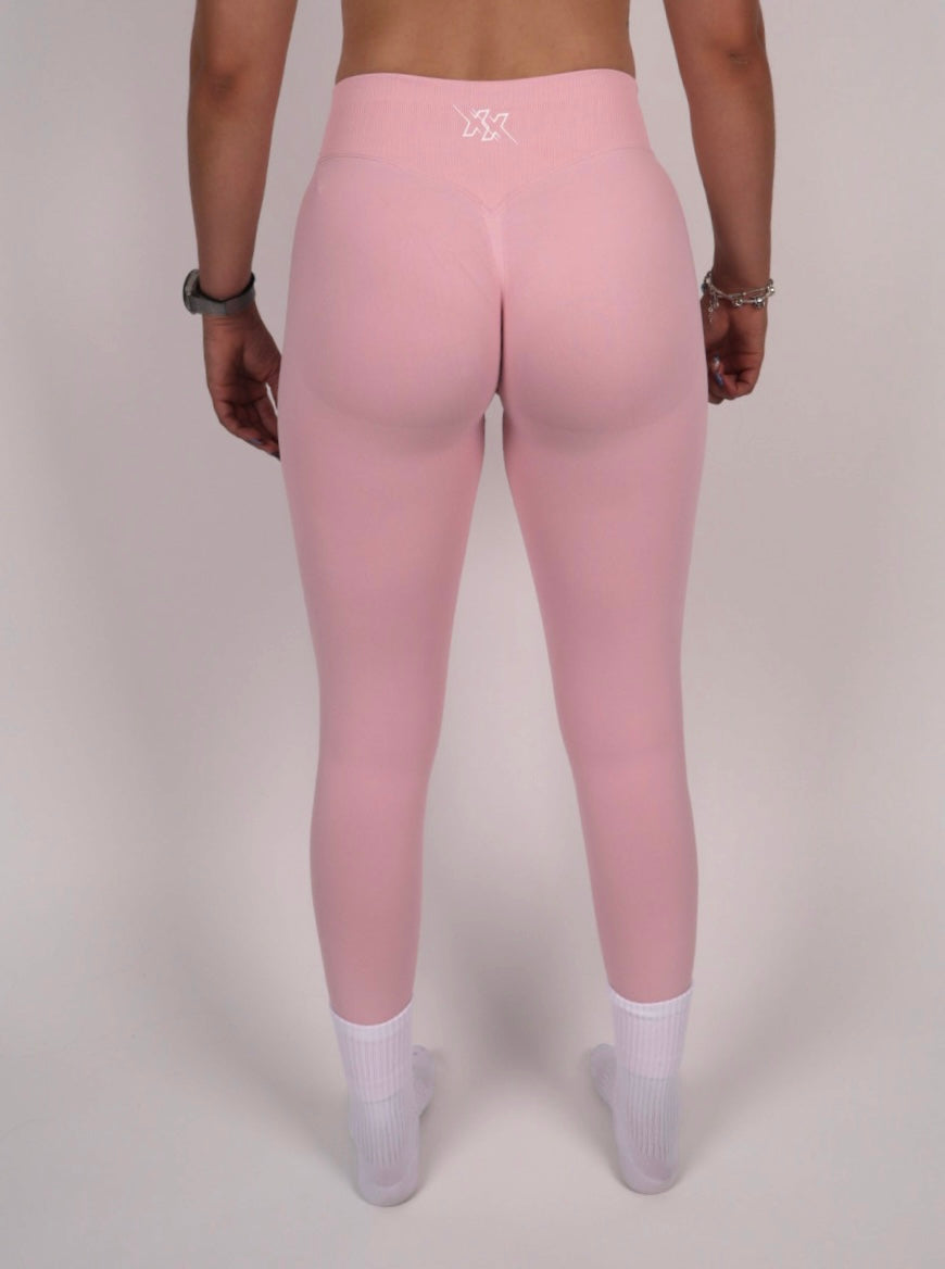 Extreme Scrunch Legging – Blush Pink