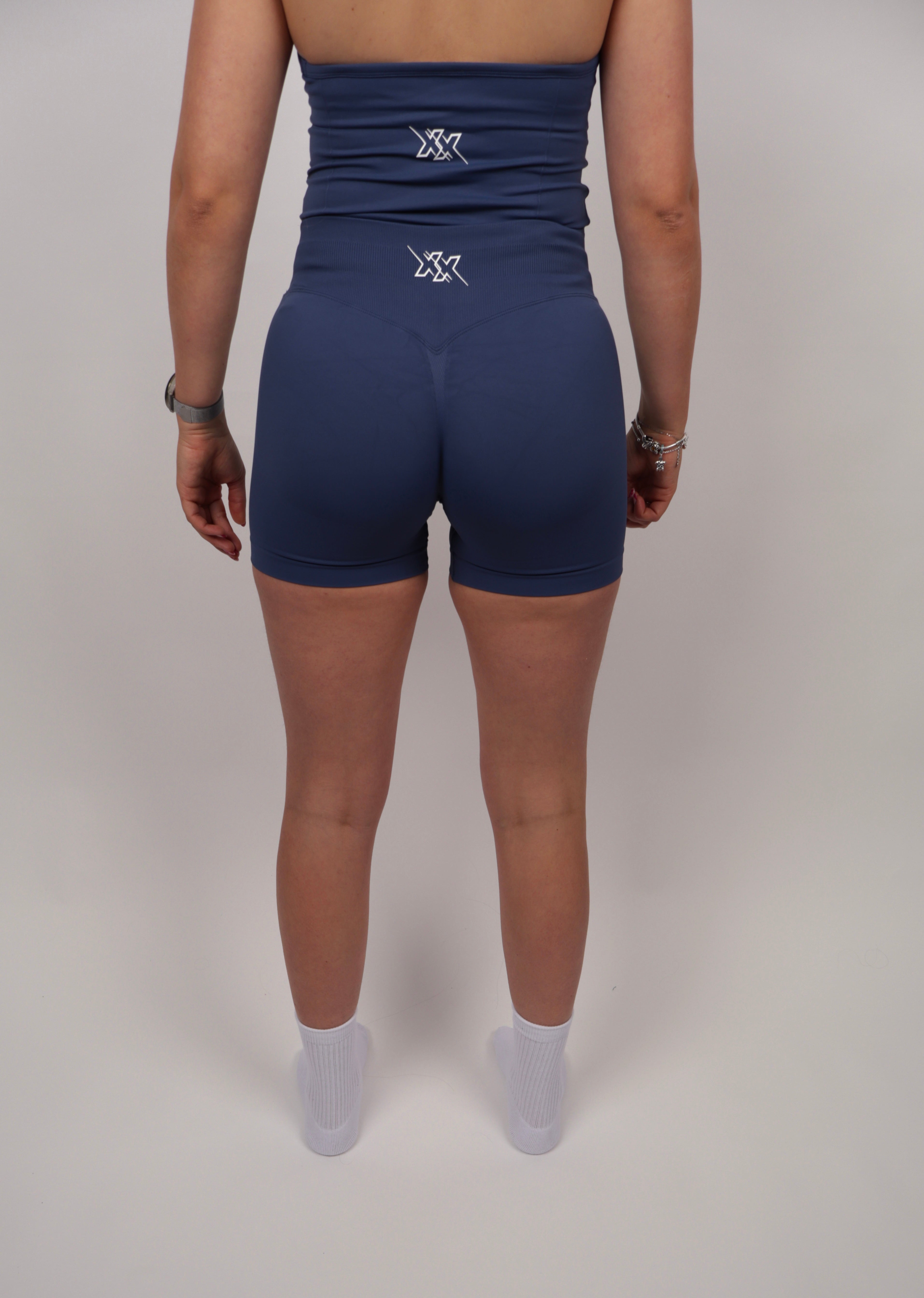 Extreme Scrunch Shorts – Deep Sea