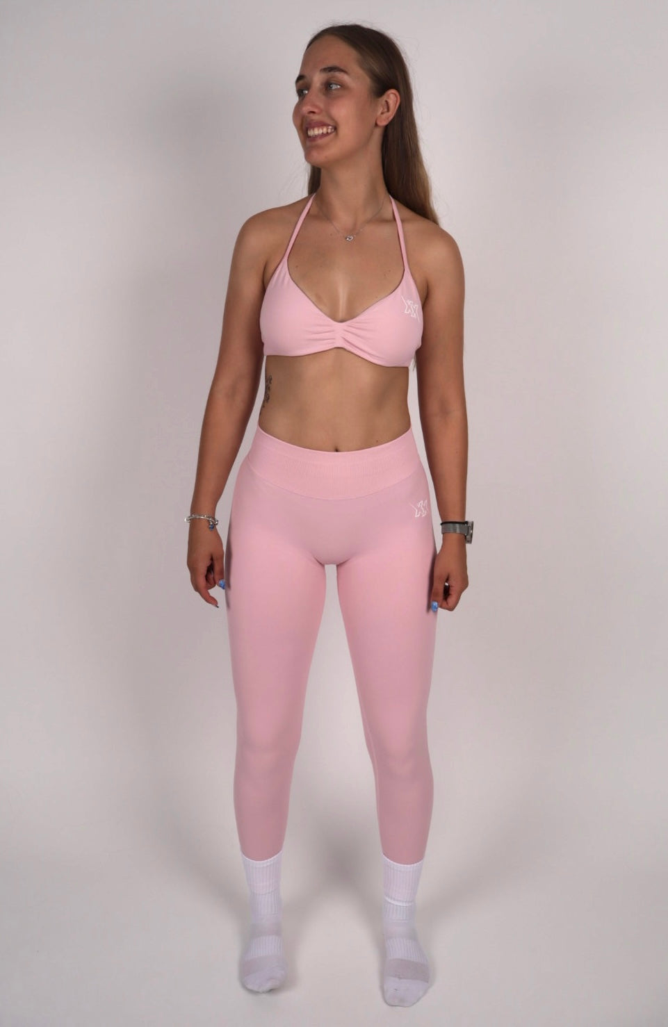 Extreme Scrunch Legging – Blush Pink
