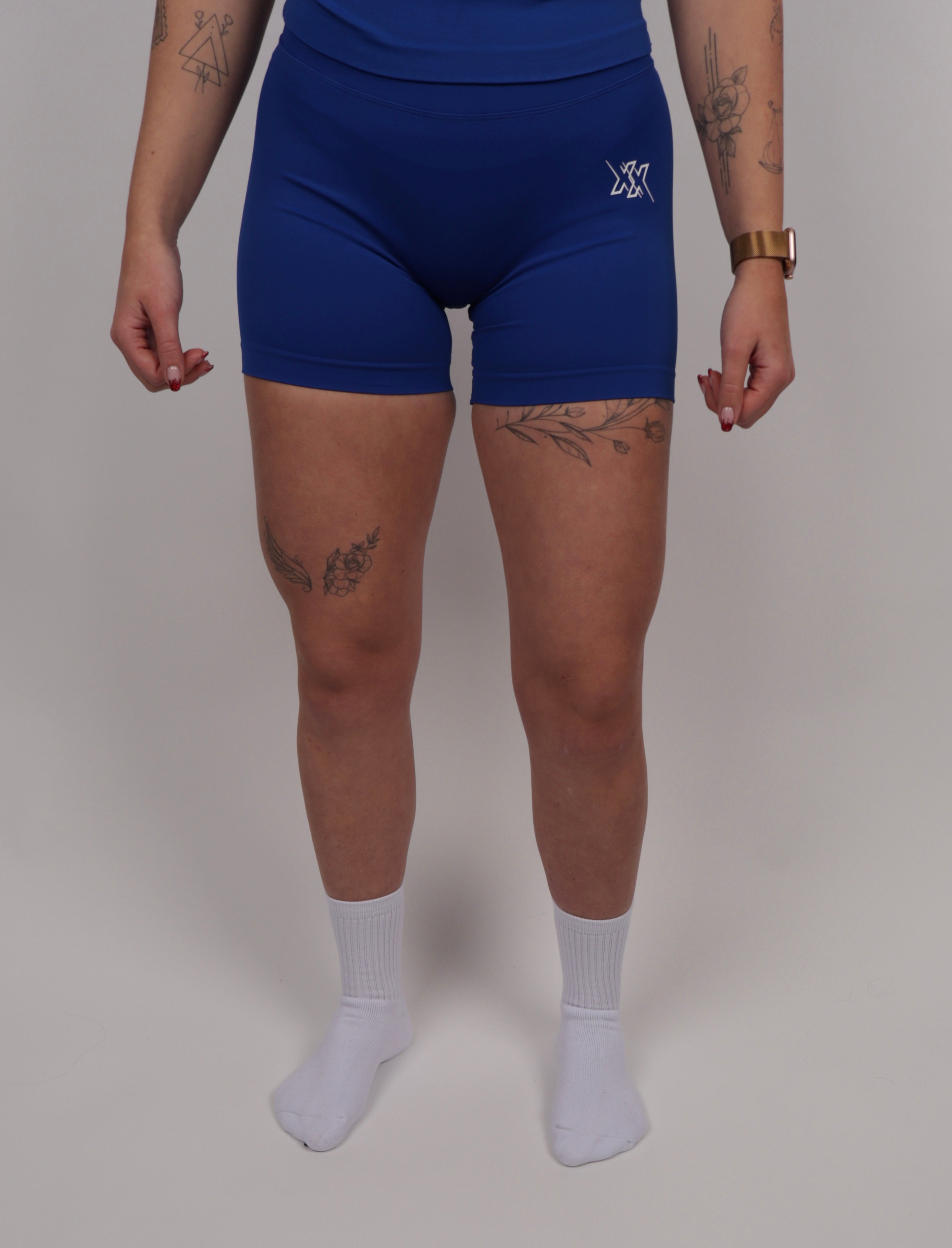 Extreme Scrunch Shorts – Obsidian Blue