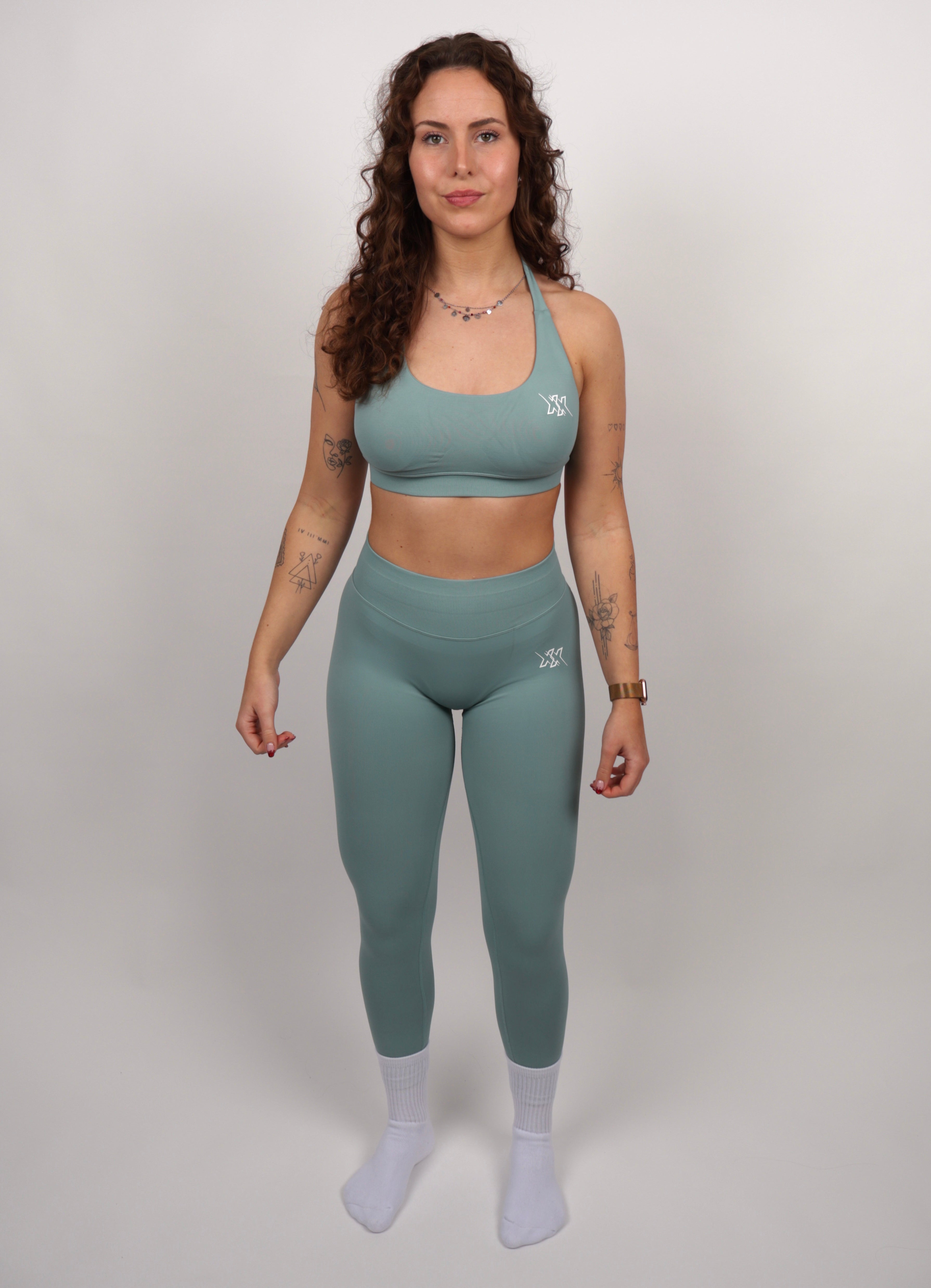 Extreme Scoop Bra – Seafoam Green