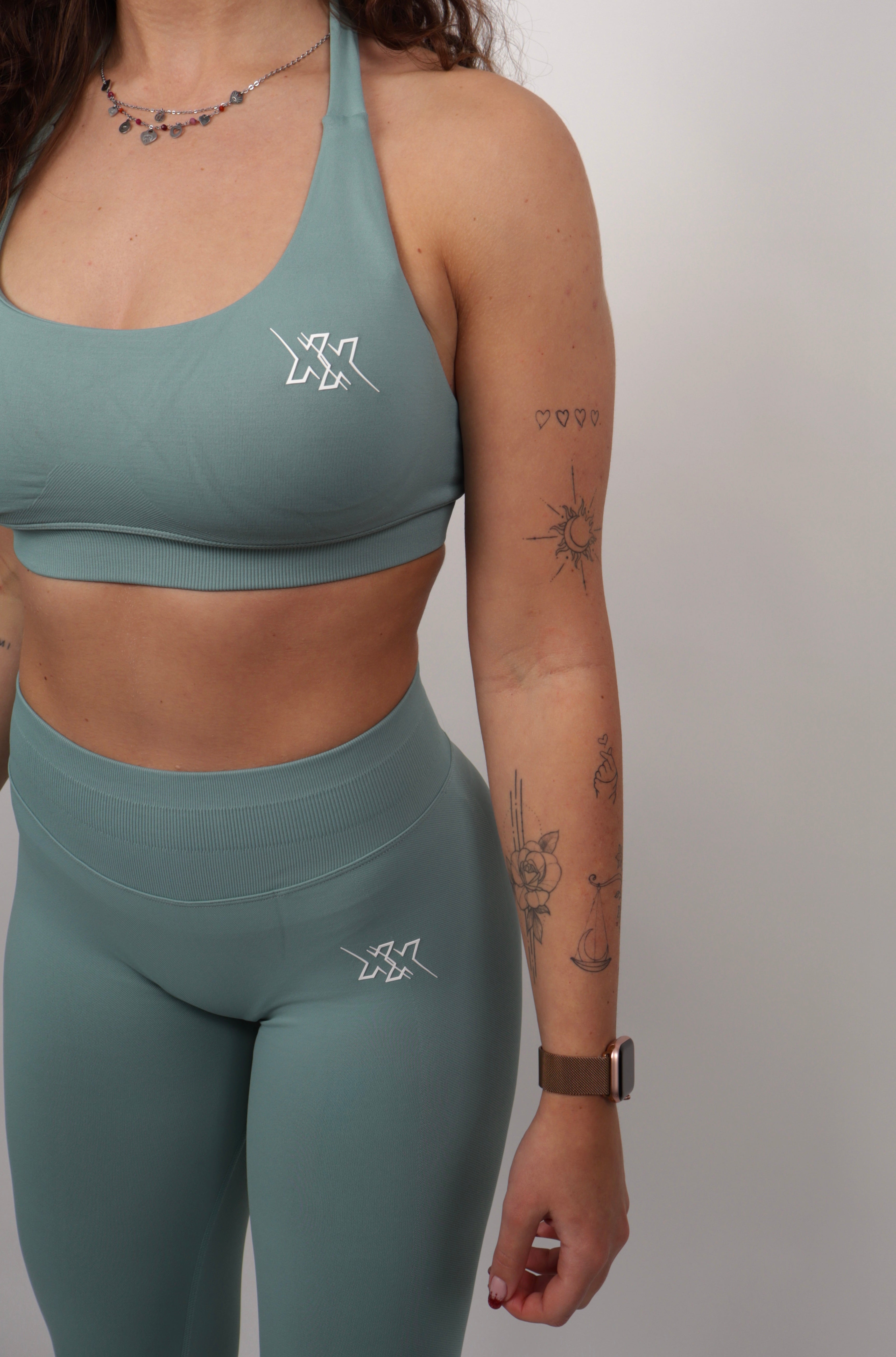 Extreme Scoop Bra – Seafoam Green