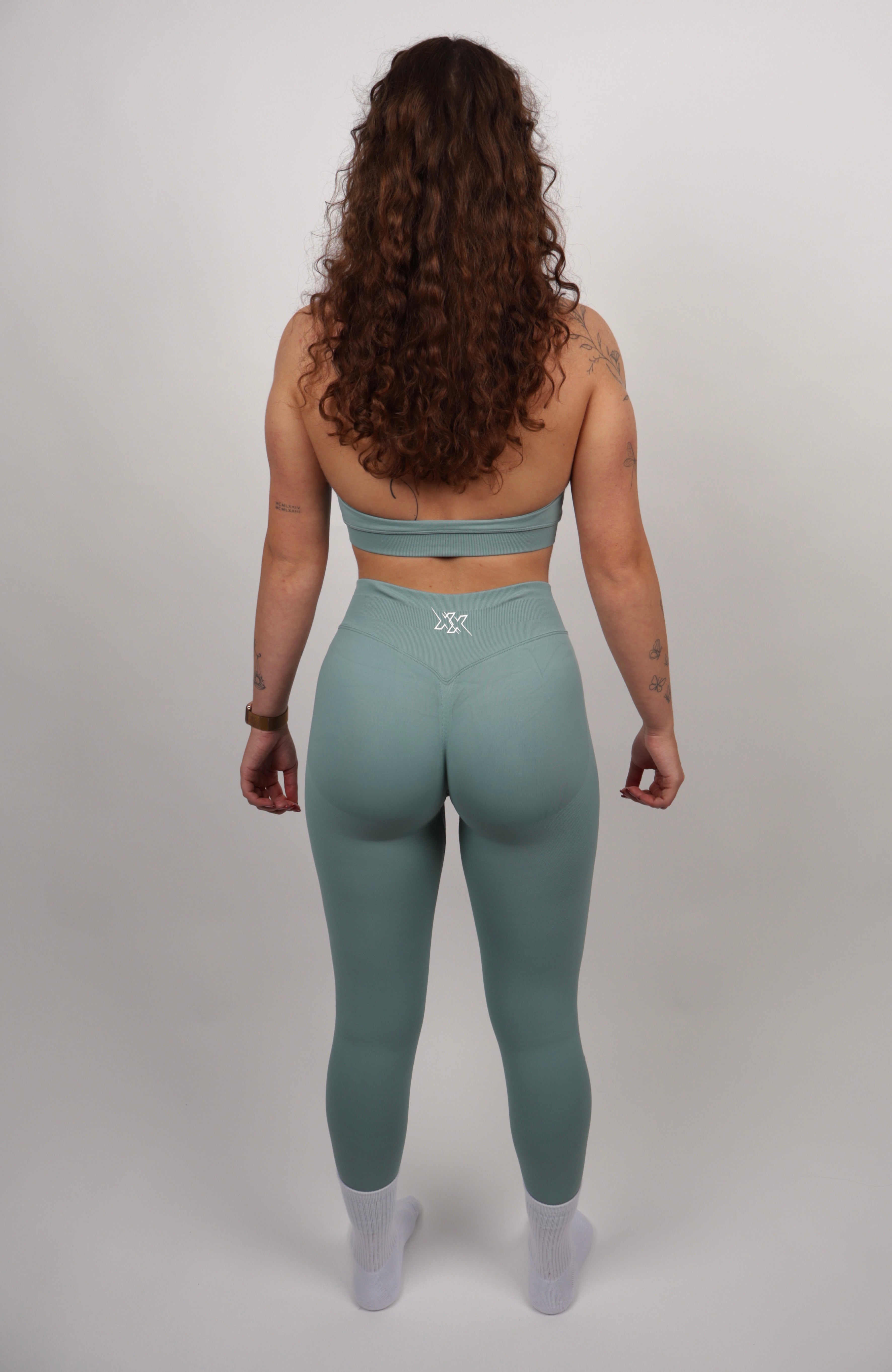 Extreme Scoop Bra – Seafoam Green