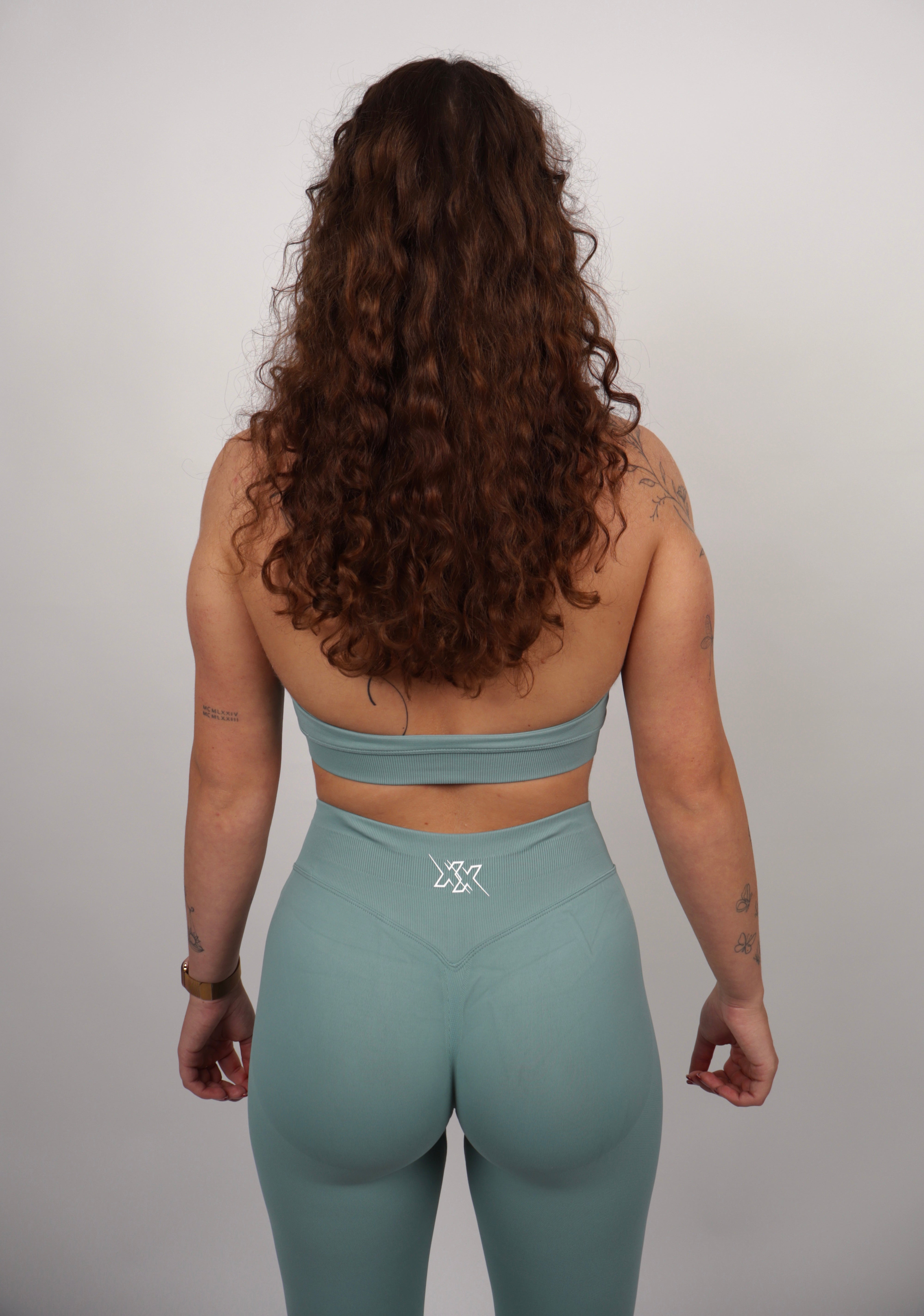 Extreme Scoop Bra – Seafoam Green