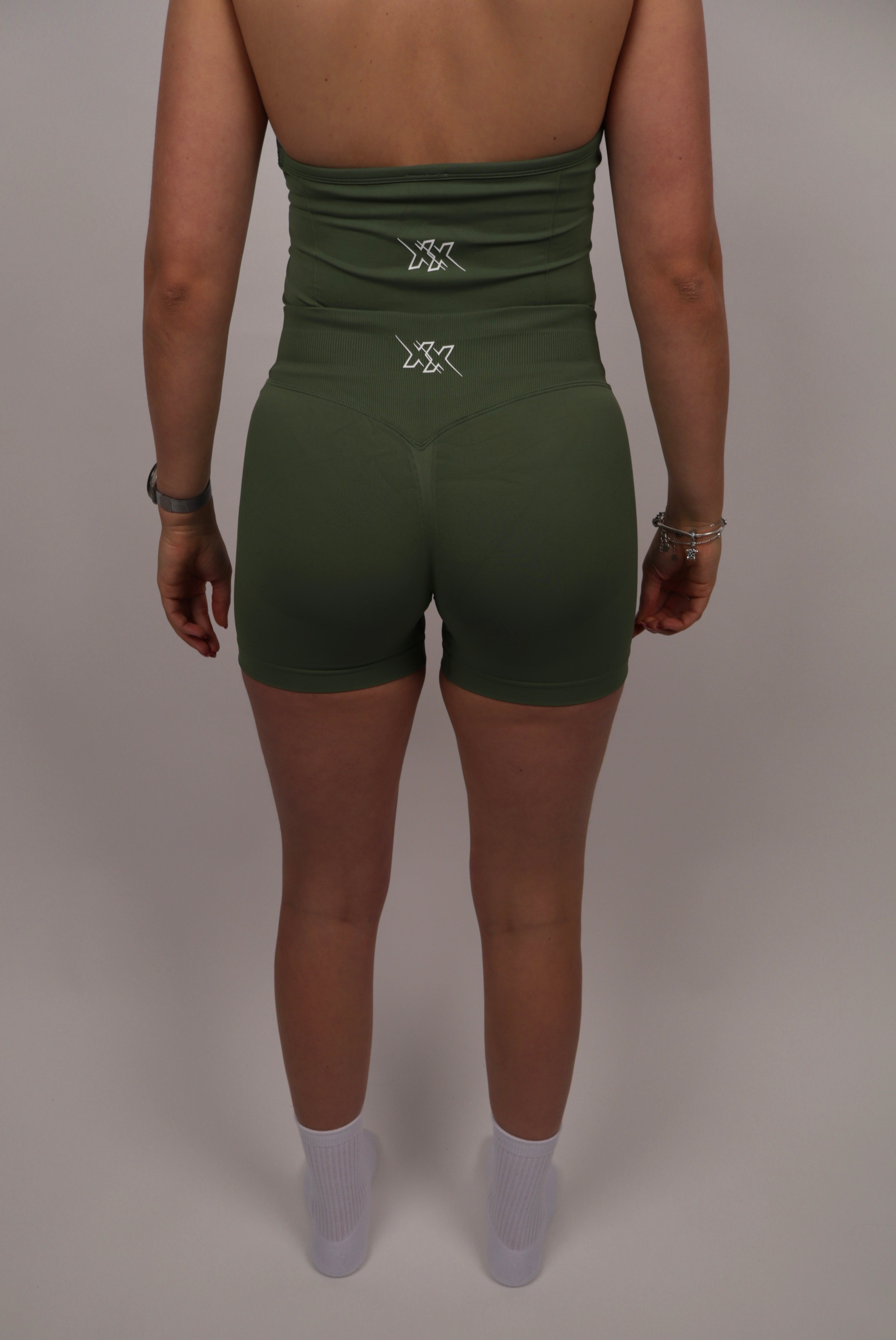 Extreme Scrunch Shorts – Pistachio Green